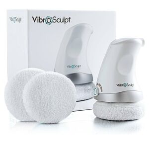 Silver and White Bath & Body Cleansing Tool